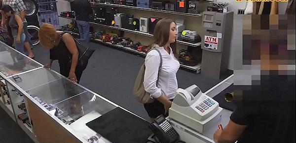 Big ass lady gets screwed by pawn keeper